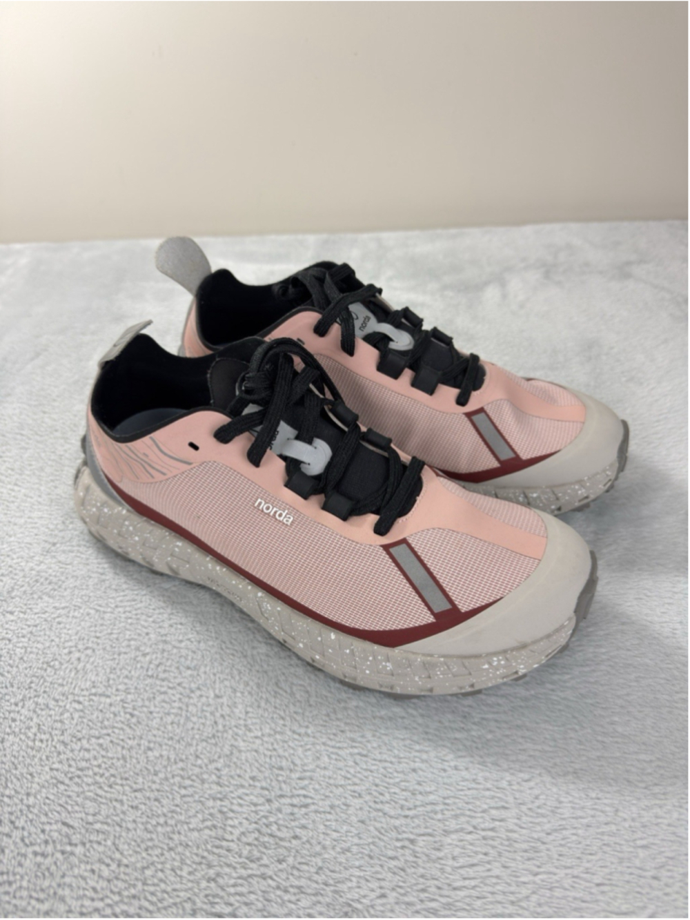 Norda 001 Ltd Edition Trail Running Shoes Pink Men's 9.5